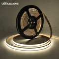 Super Thin Soft Neon Led Light COB Flip Chip Waterproof Silicone Extrusion Warm White Cob Led Strip for Cabinet Lighting