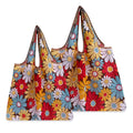 New Reusable Grocery Bags Foldable Shopping Tote Bags Eco Friendly custom logo print woman handbag