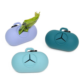 New Arrivals Silicone Portable Hands-Free Eco-Friendly Waterproof Dog Poop Bag Dispenser