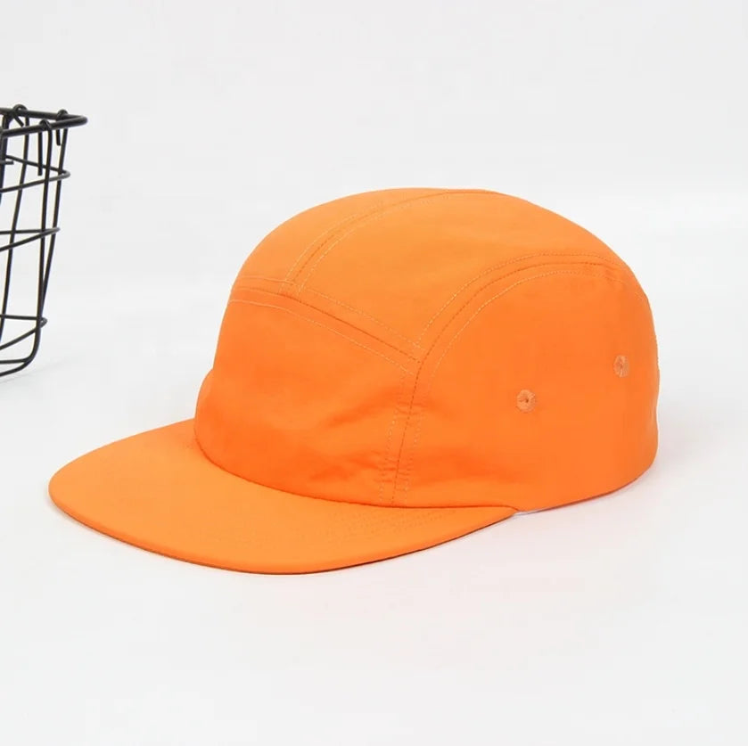 2026 High-quality 5 Panel Sports Hats Quick-drying Water-proof Fabric Flying Cap Men's Baseball Hats for Unisex