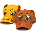 Wholesale Embroidery Lovely Cosplay Child Baseball Cap lion Animal Ear Children Hats Kids for Party