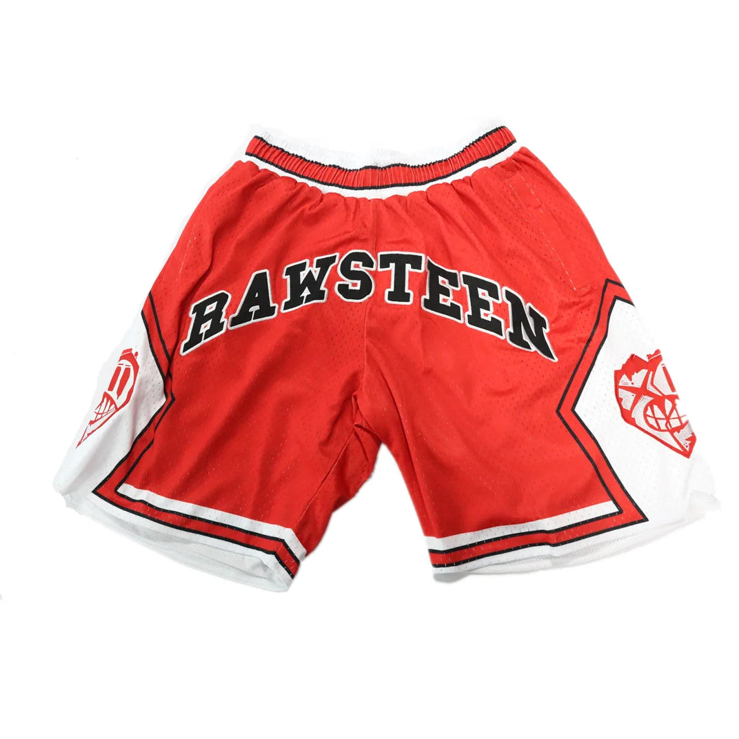 Custom Logo Sublimation Breathable Plus Size Summer Fashion Basketball Streetwear Retro Mesh Shorts Men 100% Polyester Quick Dry