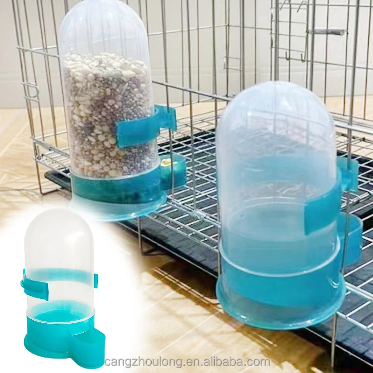 YYX High Quality Bird Automatic Water Dispenser Parrot Drinker Feeder Plastic Pigeon Feeders and Drinkers