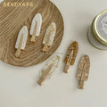 Wholesale Acetate Hair Clip No Bend No Crease Clip for Hair Styling Acetate Makeup Clips for Women and Girls Claw