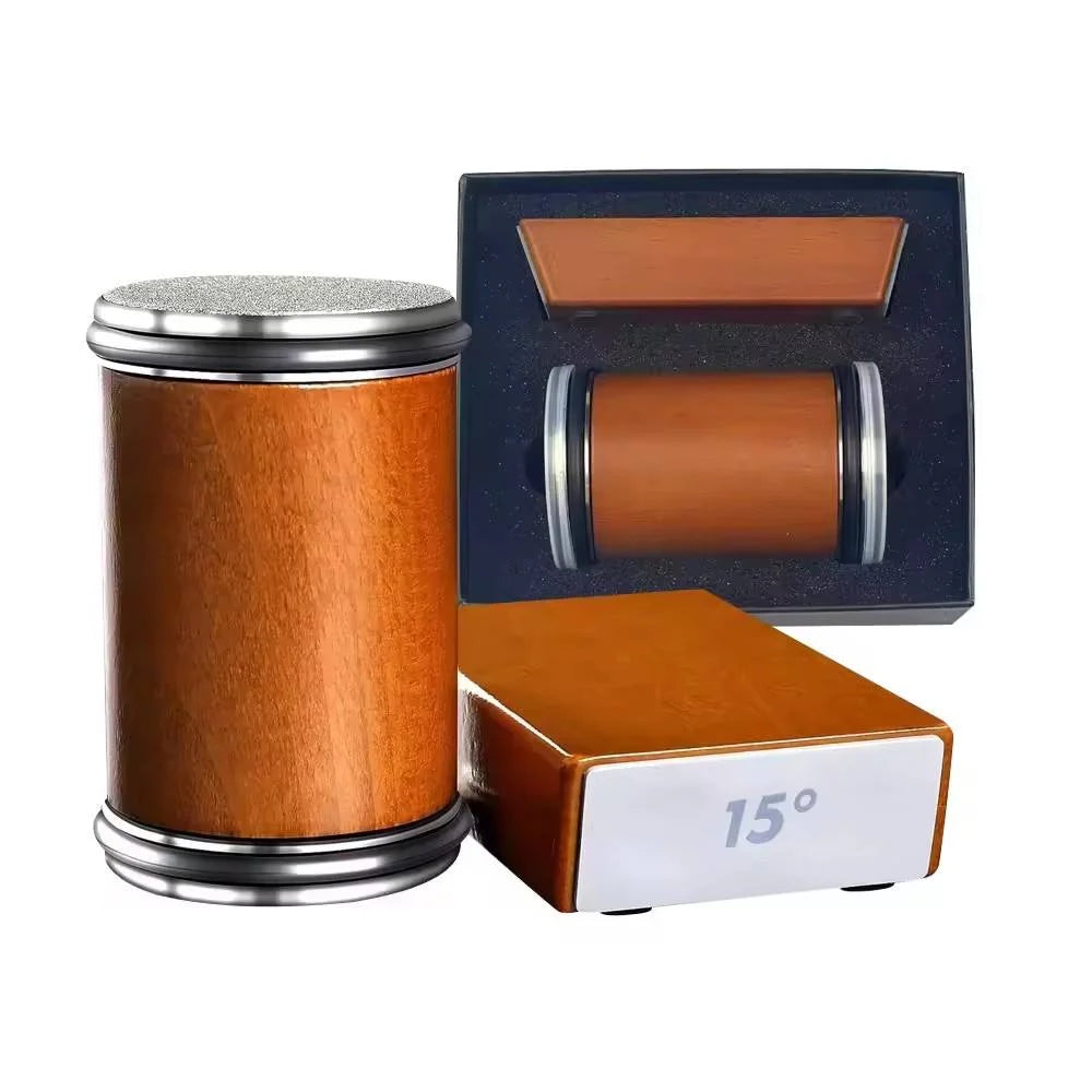 Magnetic Manual Aluminum Alloy Eco-Friendly Multi-Grit Square Diamond Kitchen Knife Sharpening Kit Tumbler Sharpener