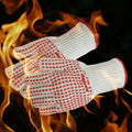 Seeway Versatile Silicone Oven Mitts Heat & Fire-Resistant Grilling Gloves for Outdoor Baking Barbecue Camping & Bonfires