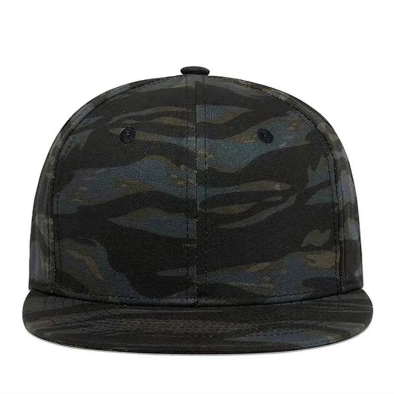 New Fashion mens 6 Panel Men Women Unisex Camouflage Hats for Men Camo Trucker Hats Baseball Snapback Flat Bill Gorras Hat