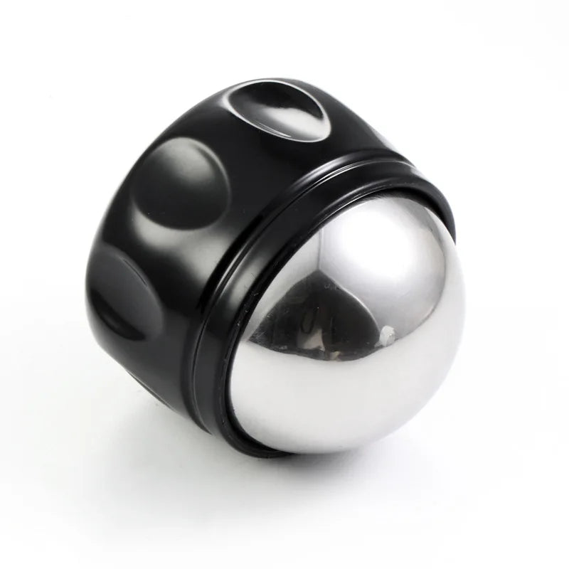 HY Stainless Hot Ice Therapy Mini Cryospheres Massage Roller Cryo Ball Facial Massage Device