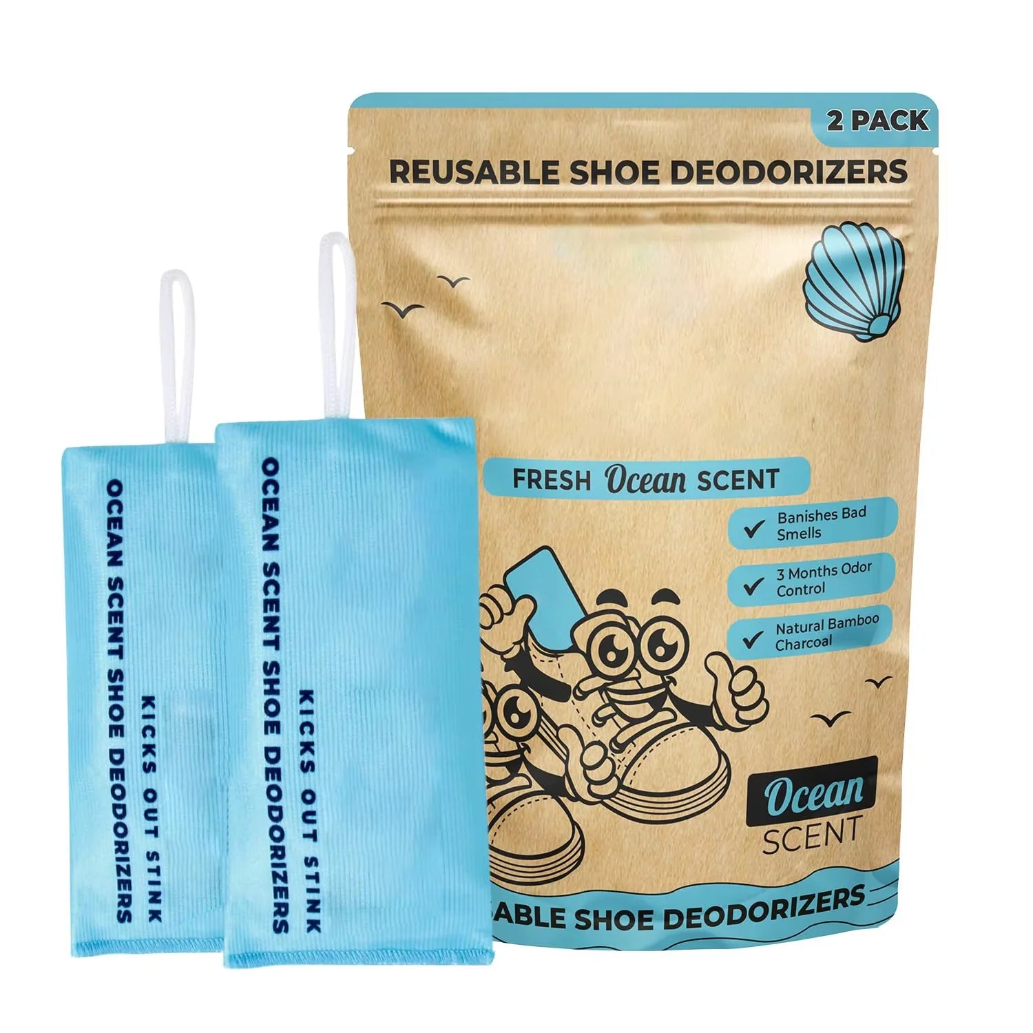 Shoe Odor Elimination with Activated Charcoal Versatile and Reusable Shoe Smell Remover Boxing Glove Deodorizer