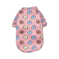 Cute Pink Lion Outdoor Clothes Coral Fleece Sweater Cat Pet Thickening Pet Clothes