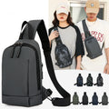 2024 Hot Sale Men Slingbags Waterproof Film Fabric  Crossbody Chest Bag Anti Theft Men's Sports Crossbody Messenger Bag