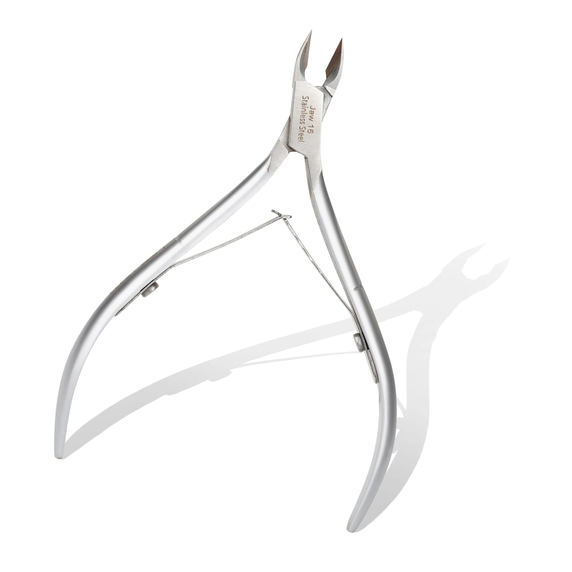 Professional Custom Stainless Steel Cuticle Nipper Double Spring Nail Nippers for Manicure Salon Home Use