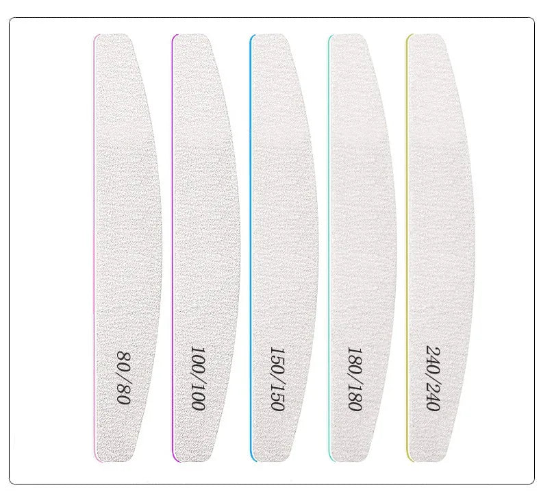 Nail Buffer Custom logo Washable Nail File Wholesale Professional Nail Files 180/240
