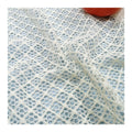 Wholesale Hollow Out Cotton Tricot Knitted Crochet Mesh White Lace Fabric for Men`s Shirt
