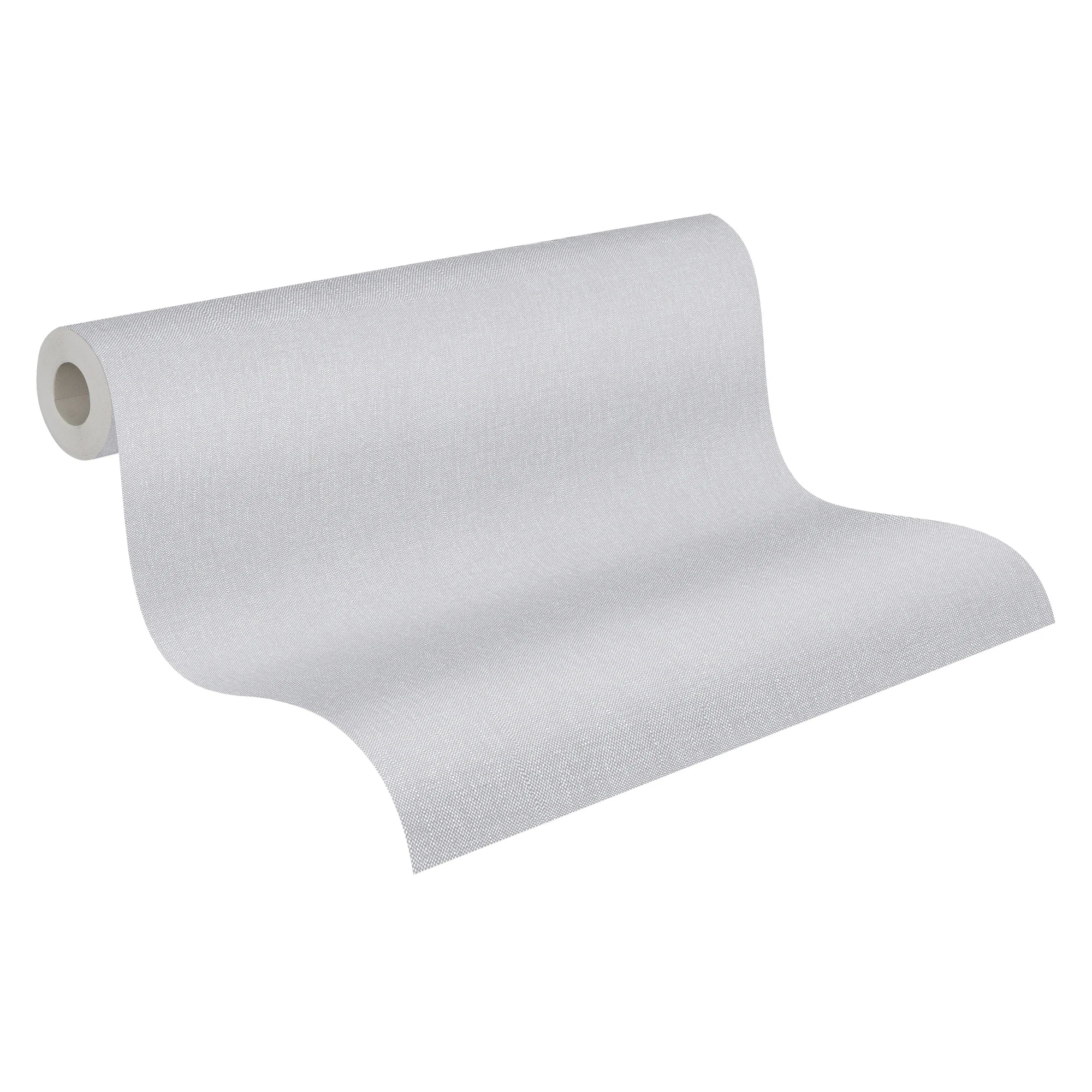 Made in Germany - Wallpaper rolls Solid Plain Grey Blue - Non Woven Vinyl - Wallpaper Structure for Walls - 1005 x 053 m
