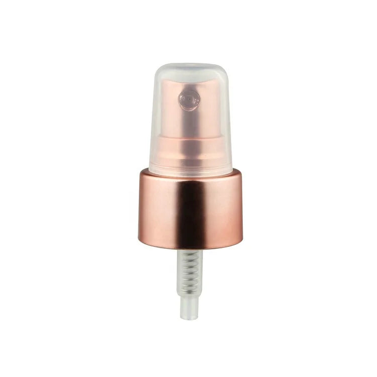 Luxury Rose Gold Fine Mist Sprayer Liquid Mist Sprayer for Bottle