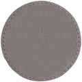 Wholesale Tracker Patches Round Self Adhesive Blanks Faux Leather Hat Patches Laserable Leatherette Patch With Heat Adhesive