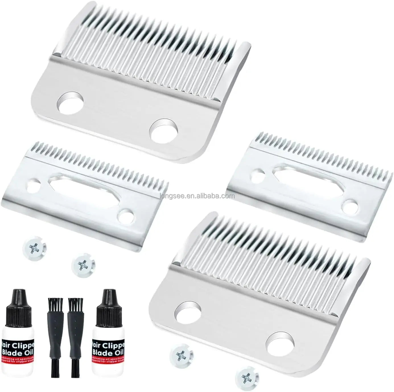 Wholesale High Grade Stainless Steel Replacement Blade Professional Stagger-Tooth 2-Hole Cordless Clipper Blade 1006 Wahl 5 Star