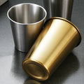 SUS 304 Stainless Steel Cups Reusable Drinking Cup Unbreakable Stainless Steel Tumbler for Home Kitchen Eco Friendly Tableware