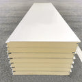 Waterproof PU 50mm Sandwich Panel Insulated Metal Panels Flutted Wall Panel for Polyurethane Partition Steel Structures Building
