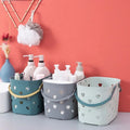 Creativity Plastic Portable Bathroom Wash Storage Fashion Simplic Basket Heart-shaped Hollow Bath Basket Clothing Storage Basket