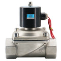 2S500-50 12V 24V Stainless Steel Solenoid Valve 220V Water Solenoid Valve Direct Acting Normally Closed 2 Inch Solenoid Valve