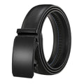 LQbelt Men's Automatic Buckle Leather Belts for Men Ratchet Belt Russian Market E-commerce Custom LOGO Wholesale Stock Factory