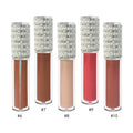 Wholesale Private Label Vegan Liquid Lipstick Lip Gloss Clear Transparent Tube Pearl Lid Shimmer Matte Moisturizing Lipgloss