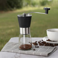 Wholesale Portable Glass Grinder Coffee Manual Stainless Steel With Ceramic Burr Core