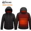Winter High Quality Heated Jacket Men Waterproof Heated Down Jacket Usb Temperature Controller Cotton Heating Jacket
