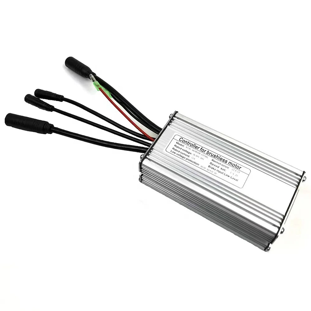 Electric Bike Controller KT 22A Squarewave Controller 36v 48v Waterproof Plug With Light Wire