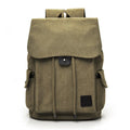 Camping Men Water Proof Weekend Vintage Waxed Canvas Duffle Travel Backpack
