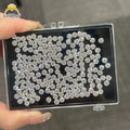 Goldleaf Wholesale CVD HPHT Lab Diamond Round Cut Melee Diamond Small Size 0.7mm-3.0mm DEF VVS-VS Loose Lab Grown Diamond