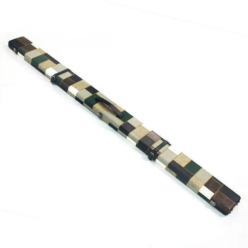 High-end 3 Slots 1.55m One Piece Billiard Snooker Cue case with Round Corner for Sale