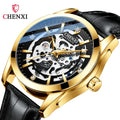 CHENXI New 8821 Watch Men Automatic Mechanical Tourbillon Business Movement Clock Waterproof Luminous Wrist Montre Homme