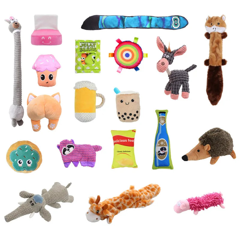 Durable Cotton & TPR Interactive Movement Toy for Dogs Eco-Friendly and Sustainable Resistant to Biting and Grinding Sound Toy