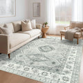 Ethnic Style Rugs for Bedroom American Retro Study Non-slip Floor Mat Bohemia Living Room Decoration Carpet Washable Lounge Rug
