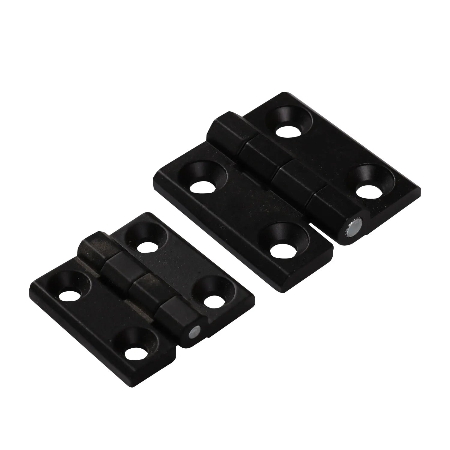 Custom Black Zinc Alloy Plate Hinges Heavy Duty Hinge for 2020 3030 4040  Aluminum Extrusion Profile