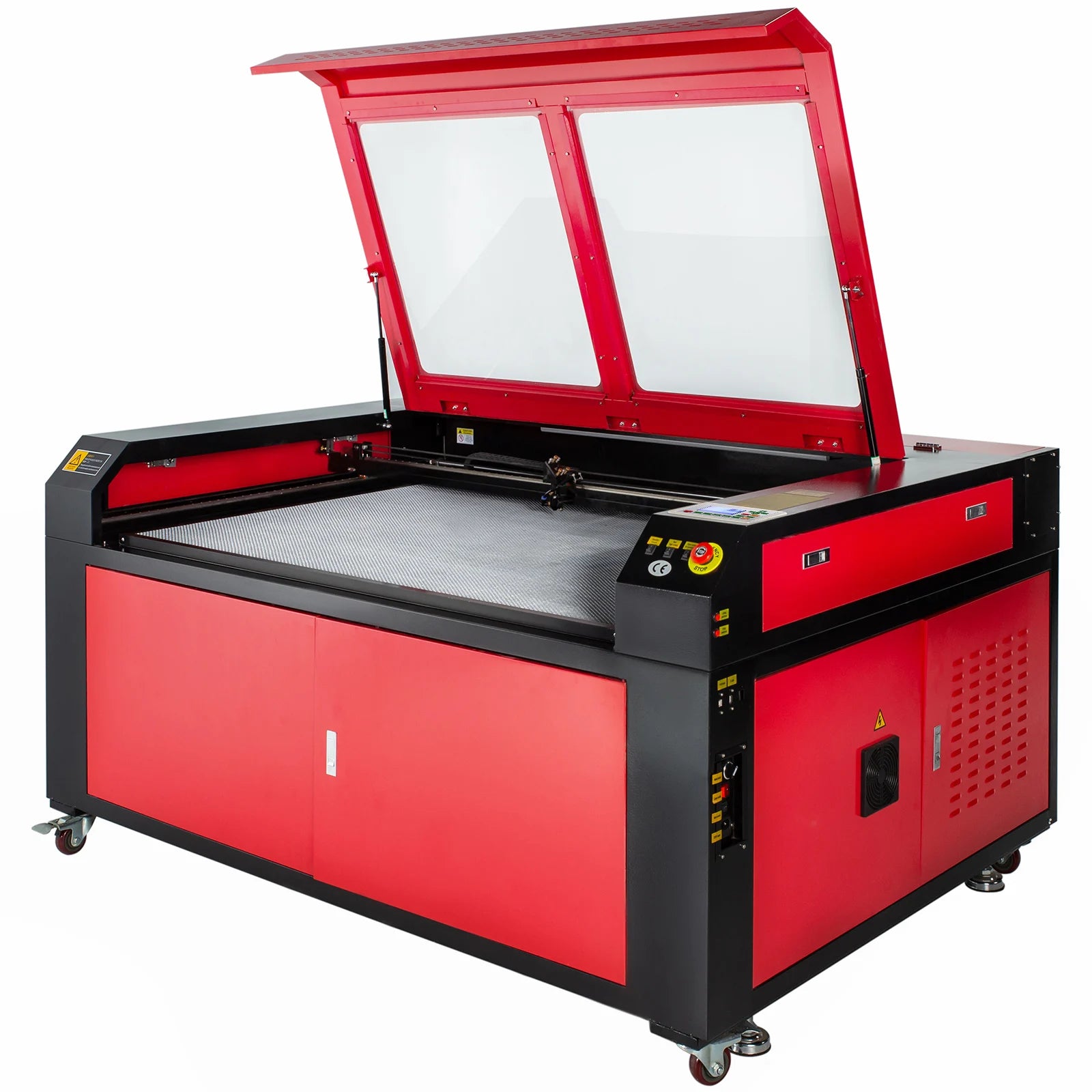 SIHAO-1490 60W 80W 100W 130W 3D CO2 Laser Engraving Cutting Machine Supports Wood Stone Rubber AI Format Ruida Control System