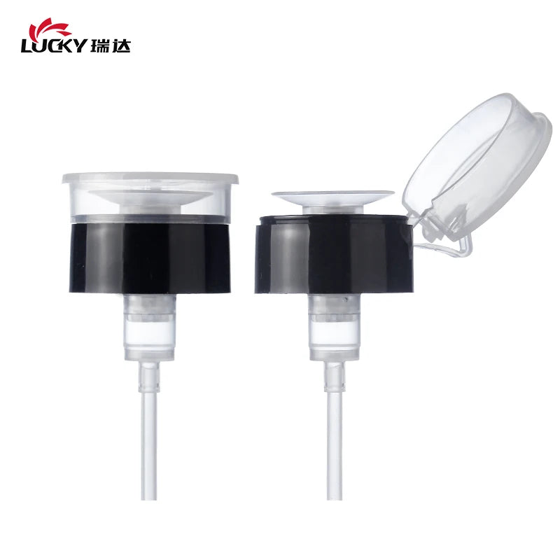 Factory 32mm Plastic Non Spill Clean Liquid Pump Sprayer Dispenser Toner Cosmetics Nail Polish Remover Pump Bottle