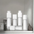 15ml 30ml 50ml Serum Clear White Plastic Cosmetic Lotion Airless Twist Pump Bottle Luxury for Skincare with Pump