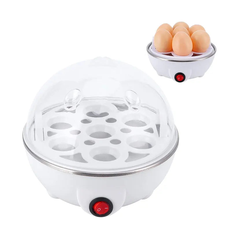 2025 Electric Egg Cooker Boiler Single Layer Steam Egg Cooker for Household Use