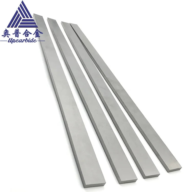 OEM Customizable 20*4*500mm Rectangular Yg8 Tungsten Carbide Flat Bar with Raw Material Blank Surface