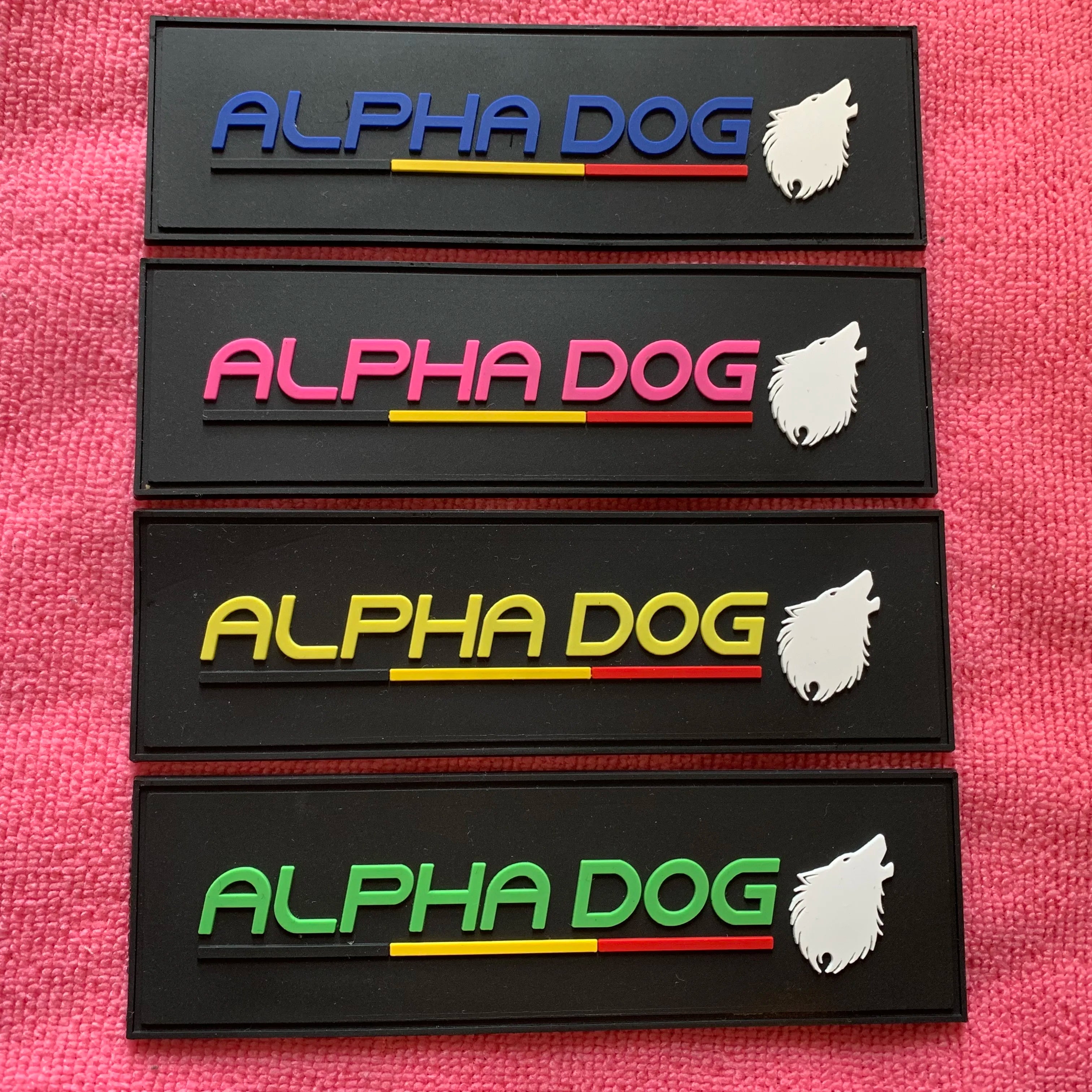 Custom Colorful 3D Embossed PVC Rubber Patch for BagsPrivate Brand Name 3D Logo Garment Soft PVC Rubber Labels for Clothing