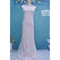 Beads Sequins Lace Applique Fashion Design Bridal Wedding Dress New Embroidery Lace Supplier