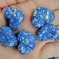 Ready to Ship Top Quality Hot Selling Peach Heart Clay Ball Starry Heart Shaped Diamond Ball DIY  Beaded Jewelry Accessories