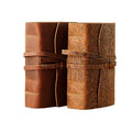 Luxury Custom Embossed Reusable Diary Notebook Vintage Soft Handmade Woven Genuine Leather Journal