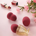 Gracedo Hot Sale Blender Beauty Foundation Pink Sponge Brush Makeup Set