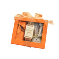 Perfume Bottle Scented Candles Scarf Package Gift Box in Stock Wholesale Lid and Base Box With Partial Window