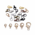 Jewelry Findings Alloy Lobster Clasp Hooks for Jewelry Making Necklace Bracelet Chain DIY Supplies Accessories